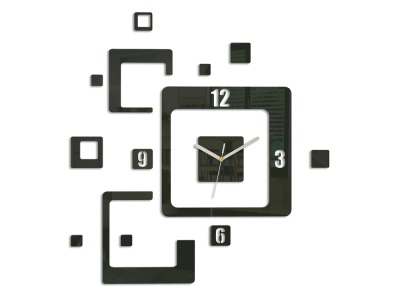 NOWOCZESNY ZEGAR ŚCIENNY TRIO DUŻY 60CM KOLORY