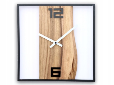 Zegar ścienny Loft ORZECH 33cm Retro Limited