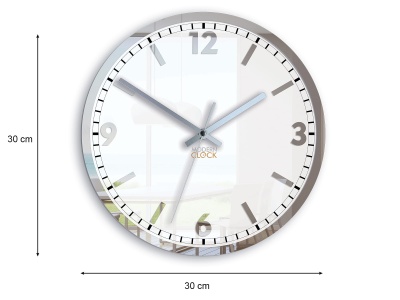 Zegar Solar lustro 30 cm