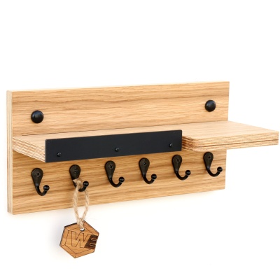 Półka ścienna organizer  na klucze 30x14cm