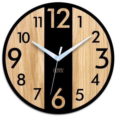Zegar drewniany Lincoln 33 cm