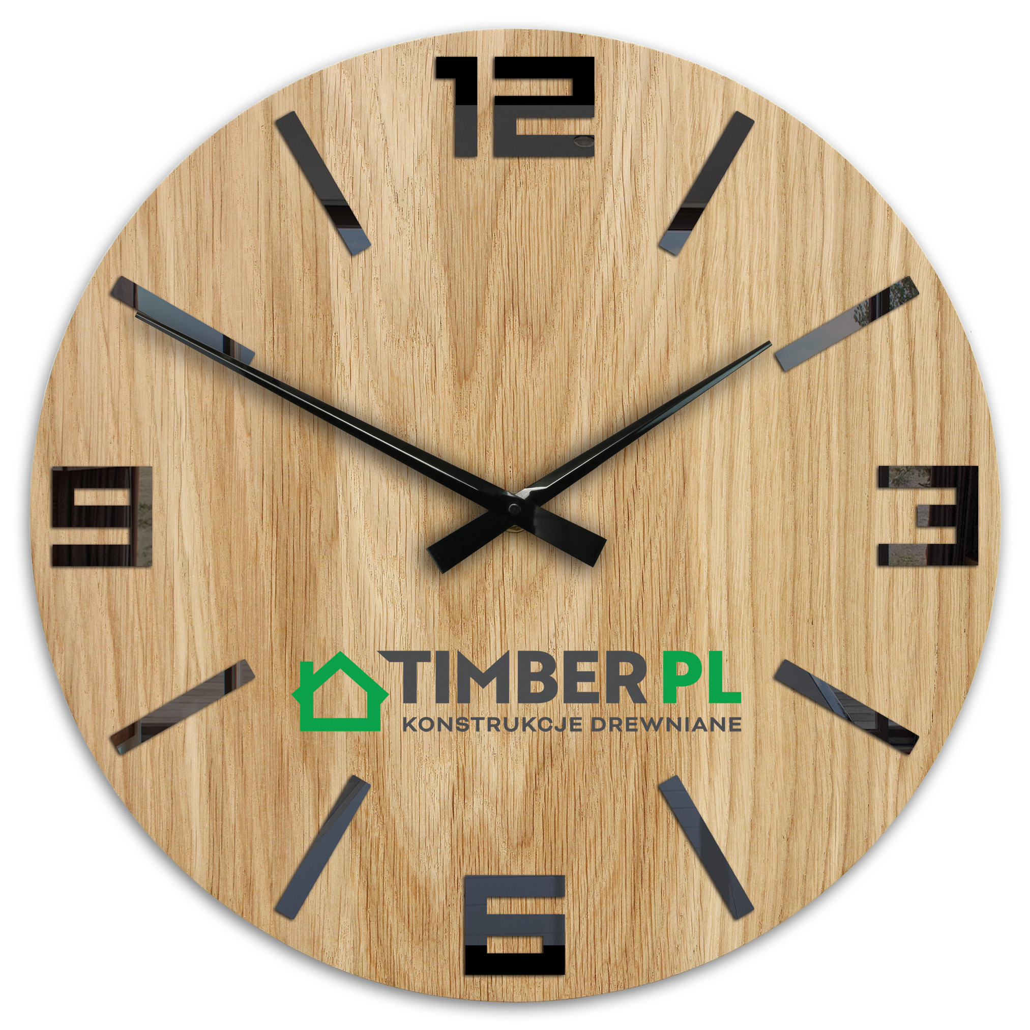 Personalizowany Zegar dla Timber PL - Drewniane Konstrukcje Dachowe